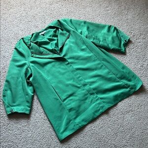 Chicos Green Coat Jacket